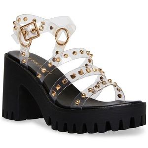 Madden Girl Sassy Lug Sole Sandals